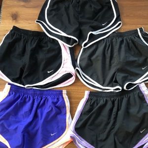 Nike track shorts, size S